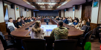 «Мужество нужно не только на передовой»: студенты КузГТУ встретились с ветераном СВО - КузГТУ