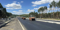 В Белгородском округе продолжают обновлять два участка объездной дороги - Комсомольская Правда