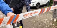 Место происшествия после атаки БПЛА на жилой дом - V-Kurse.Ru