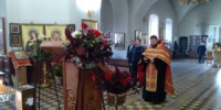 Накануне праздника Усекновения главы Иоанна Предтечи, в храме Иоанна Богослова п. Игра - Глазовская Епархия
