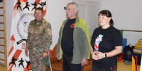 В Верхней Хаве ветеран СВО Михаил Енин встретился с воспитанниками клуба единоборств «Витязь» - РИА Воронеж