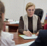Вчера Ольга Бабий встретилась с членами Молодёжной избирательной комиссии - Избирательная комиссия
