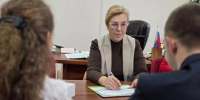 Вчера Ольга Бабий встретилась с членами Молодёжной избирательной комиссии - Избирательная комиссия