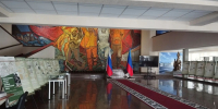 Открытие выставки в Луганской народной республике - Архивное управление