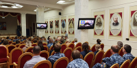 В УФСИН России по Тульской области состоялось занятие по служебной подготовке, посвящённое профилактике совершения ДТП сотрудниками пори использовании личного и служебного транспорта - УФСИН
