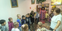 К дошкольникам на Московском пришла в гости «художница Осень» - Управление культуры
