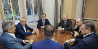 Вячеслав Федорищев провел встречу с лидером "Новых людей" Алексеем Нечаевым - Волга Ньюс