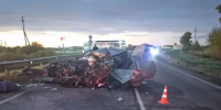 ДТП в Амурской области: автомобиль вспыхнул после удара, шесть человек погибли - Teleport2001.Ru