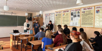 Студентам в Мглине объяснили, как действовать при пожаре и ЧС - БрянскToday.Ru