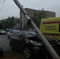 В Оренбурге водитель «Соляриса» врезался в столб, пытаясь избежать ДТП - ProOren.Ru