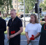Руководитель фракции СПРАВЕДЛИВАЯ РОССИЯ в Народном Совете ЛНР Геннадий Тараканов совместно с однопартийцами, возложили цветы и почтили память жителей нашего города - Справедливая Россия