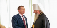 11 сентября Руководитель фракции СПРАВЕДЛИВАЯ РОССИЯ в Народном Совете ЛНР Геннадий Тараканов принял участие в торжественном мероприятии - Справедливая Россия