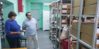 Архивный отдел Первомайского района активно взаимодействует с учебными заведениями - Госкомархив Республики Крым