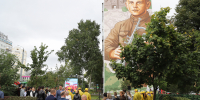 В День города в Пензе открыли мурал  юному защитнику Брестской крепости  Петру Котельникову - Пензенская городская Дума