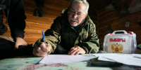 ​Самый важный избиратель: первый, кто проголосовал на выборах в Сургутском районе – пенсионер-ханты - Вестник