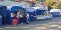 В п. Казённая Заимка состоялась первая осенняя ярмарка выходного дня - Администрация г. Барнаул