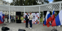 Дмитрий Миляев поздравил жителей Новомосковска с Днём Тульской области - ГТРК