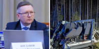 Пока что никого из пострадавших в аварии не собираются отправлять в Москву | Источник: Александр Цыбульский / Vk.com, ГУ МЧС по Архангельской области - 29.Ru