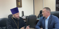 Состоялось знакомство протоиерея Павла Фролова с главой Ачинского муниципального округа 1 - Ачинское благочиние