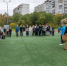 В школе № 23 Мурманска открыли новую спортплощадку с футбольным полем и тренажёрами - Вечерний Мурманск