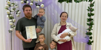 В костромской семье родился восьмой ребенок - Интернет-телевидение Логос
