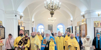 Митрополит Филарет возглавил престольный праздник Александро-Невского храма г.Уфы - Уфимская Епархия
