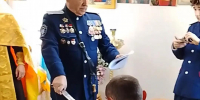 В приписном храме Во имя всех святых в земле Российской просиявших совершилось верстание казака - Солнечногорское Благочиние