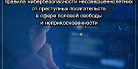Следственное управление разъясняет правила кибербезопасности несовершеннолетних от преступных посягательств в сфере половой свободы и неприкосновенности - Следственный комитет