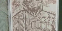Педагог из Ерофея Павловича украсила стены лицея историческим муралом (ФОТО) - Asn24.Ru