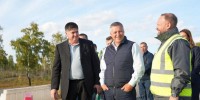 В Тулунском районе начали возводить опоры будущего путепровода через Транссиб - ИА Тайшет24