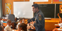 Открытые уроки по пожарной безопасности прошли в школе г. Воронежа - МЧС