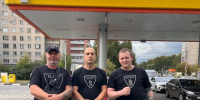 Дружинники помогают водителям на заправках Рязани  0001 - РИА 7 Новостей