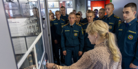 Историческое погружение: первокурсники академии знакомятся с Железногорском - Сибирская пожарно-спасательная академия