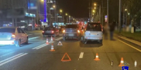 В Самаре автомобиль Daewoo Matiz отбросило на бордюрный камень - НИА Самара