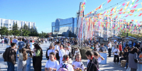Гости фестиваля "Амур. Живая линия" открыли для себя Хабаровский край через продукцию местных производителей и творчество коренных народов - Правительство Хабаровского края