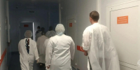 Отработка пожарной эвакуации в Оренбургской инфекционной больнице - МЧС России