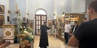 Студенты АТНГ посетили Данииловский храм 1 - Ачинское благочиние