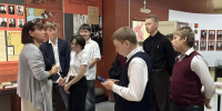 Новомосковские школьники побывали в местном музее - ИА Новомосковск Сегодня
