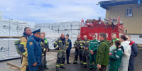 В Вытегре прошли пожарно‑тактические учения - МЧС Вологодской области