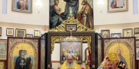 Служение митрополита Филарета в Неделю 15-ю по Пятидесятнице и день свв. Петра и Февронии — покровителей христианского брака - Уфимская Епархия
