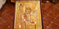Митрополит Корнилий 13 сентября совершил вечерню с акафистом святителю Николаю Чудотворцу - Архангельская епархия