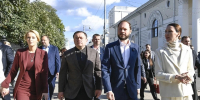 Виталий Королев и Алена Аршинова открыли обновленный Горсад в Твери - Комсомольская Правда
