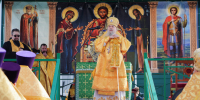 На территории Мулинского гарнизона освящен мемориальный комплекс погибшим воинам - Нижегородская епархия