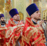 В день празднования Собора Саратовских святых настоятель Свято-Троицкого собора принял участие в архиерейском богослужении в Покровском соборе  Саратова - Свято-Троицкий собор