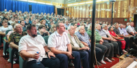 В станице Каневской лидер коммунистов Кубани Н.И. Осадчий и первый секретарь Ейского райкома партии П.Е. Пикта провели встречи с избирателями и активом КПРФ - КПРФ