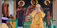 Епископ Гедеон возглавил литургию для участников сборов военного духовенства на территории Мулинского гарнизона - Выксунская епархия