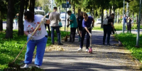 Общегородской субботник выплеснулся за пределы городской черты - Междуреченский городской округ