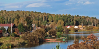 Загородный пейзаж в Красноярском крае, дома, ИЖС - ДЕЛА.ru