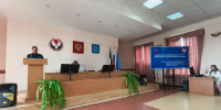 Сотрудники МЧС Удмуртии провели совещание по пожарной безопасности на избирательных участках Увинского района - ГУ МЧС Удмуртии