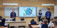 Школьникам Южно-Сахалинска продолжают рассказывать о важности сортировки отходов - SakhalinMedia.Ru